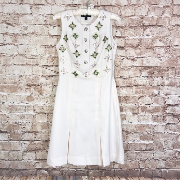 Banana Republic Dresses & Skirts - Banana Republic Embellished Fit & Flare Dress NWT